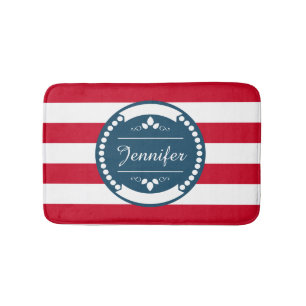 Elegant design bath mat