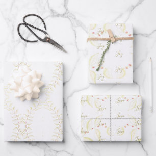 Elegant Design Pattern Wrapping Paper Sheet