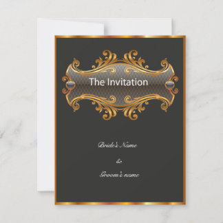 Élégant design pourcentage de la carte d'invitatio