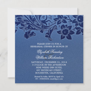 elegant design rehearsal dinner invitations