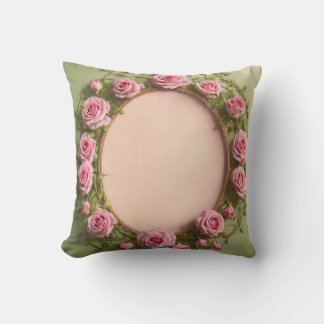 Elégant design Rose Vine Coussin