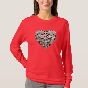 Elegant Designer Heart Shirt