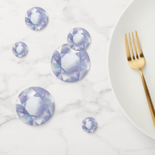 Elegant Diamond Gemstone Party Table Confetti