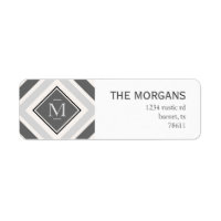 Elegant Diamond | Return Address Label