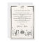 Elegant Disco Wedding Thank You Card