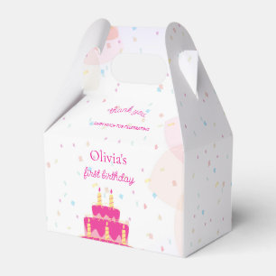 Elegant Disney princess birthday Favor Box