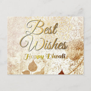 Elegant Diwali Postcard   Festival of Lights
