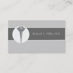 Elegant Doctors Medical Appointment Card