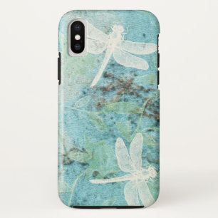 Elegant Dragonflies Teal Art Case-Mate iPhone Case