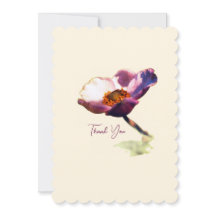 Elegant Dream Flowers – Fantasy Nature Thank You