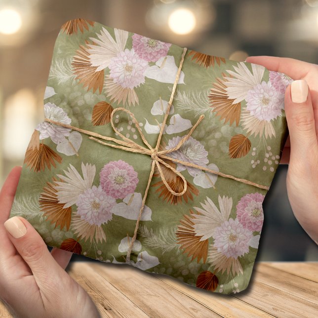 Elegant Dry Palms Tissue Paper (Creator Uploaded)