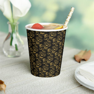 Elegant Dual Birthday Soiree  Paper Cups