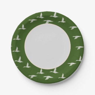 Elegant Duck Baby Shower Bundle Paper Plate