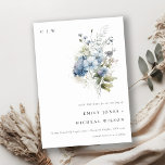 Elegant Dusky Blue Watercolor Cottage Floral Save The Date<br><div class="desc">Dusky Blue Watercolor Cottage Floral Collection.- it's an elegant script watercolor Illustration of soft delicate blue purple meadow flowers perfect for your summer spring and country wedding & parties. It’s very easy to customize, with your personal details. If you need any other matching product or customization, kindly message via Zazzle....</div>