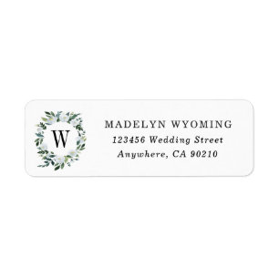 Elégant Dusty Blue Floral Rustic Garden Mariage