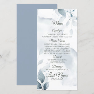 Elegant Dusty Blue Foliage