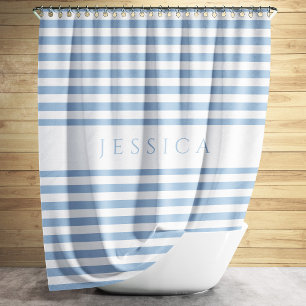 Elegant Dusty Blue Striped Pattern Name