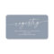 Elegant Dusty Blue Wedding Shower Gift Registry