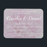 Elegant dusty pink peony floral wedding invitation magnet<br><div class="desc">Elegant dusty pink peony floral invitation,  ideal for a romantic wedding. You can edit text,  color or background.</div>