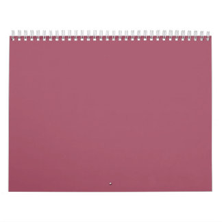 Elegant dusty rose Throw Pillow Calendar
