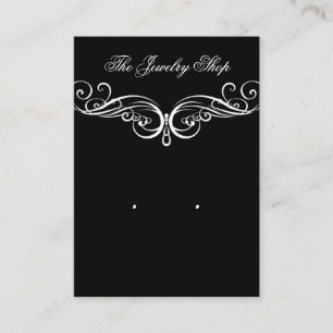 Elegant Earring Jewellery Display Cards