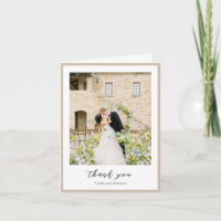 Elegant Earthy Neutral Photo Modern Wedding
