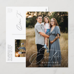 Elegant Easter Blessings 2 Photo Holiday