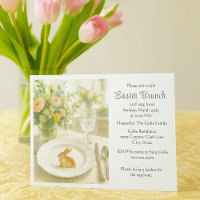 Elegant Easter Holiday Brunch 