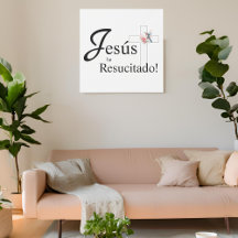Elegant Easter "Jesús ha resucitado" Spanish