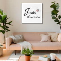 Elegant Easter "Jesús ha resucitado" Spanish