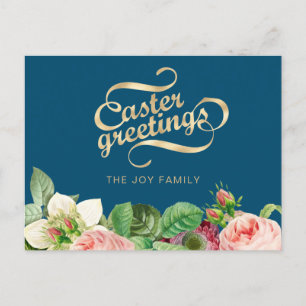 Elegant Easter Postcard