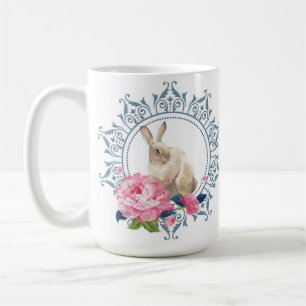 Elegant Easter Rabbit design Coffee Mug