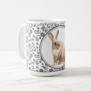 Elegant Easter Rabbit ornamental Coffee Mug