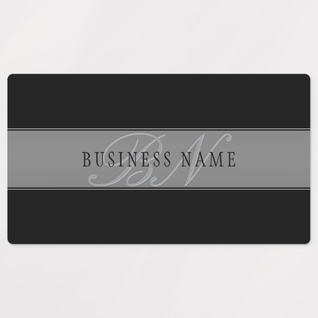 Elegant Editable Script Business Name/other Text (Design 1)