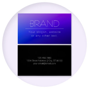 Elegant Editable Text & Modern Fading Purple Colou