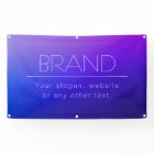 Elegant Editable Text & Modern Fading Purple Colou