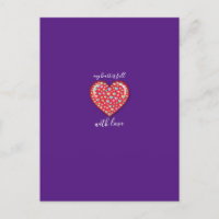 Elegant Editibale Simple Heart Design