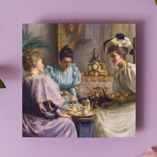 Elegant Edwardian Afternoon Tea Gathering  Tile (Creator Uploaded)