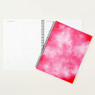 Elégant effet nuage Storm motif rose