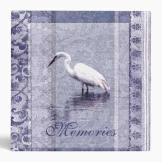 Elegant Egret Album Binder