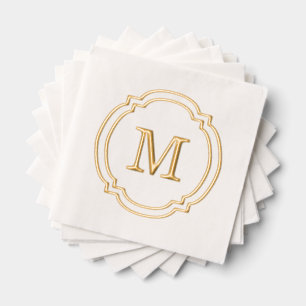 Elegant élégant Famille Nom Monogramme