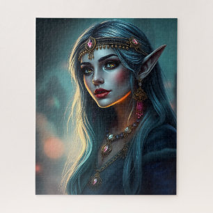 Elegant Elf Portrait Jigsaw Puzzle