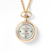 Elegant Emerald Diamonds 20th Wedding Anniversary