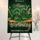 Elegant Emerald Green and Gold 60th Birthday