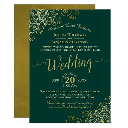 Emerald Green Invitations | Zazzle CA