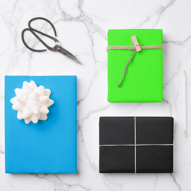 Elégant ENC Feuilles d'enveloppement cadeau (Recto)