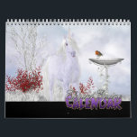 Elegant Equine 2014 Calendar<br><div class="desc">Elegant Equine 2014 Calendar , 12 different horses / Unicorns one for each month of the year , with To and From on the back so you can add your own text</div>