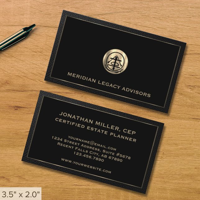 Elegant Estate Planning Business Cards (Creator Uploaded)