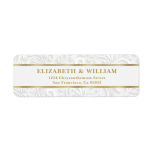 Elegant et chic Nordic Flower Return Adresse
