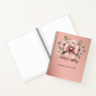Elégant et moderne Carnet Mariage Floral